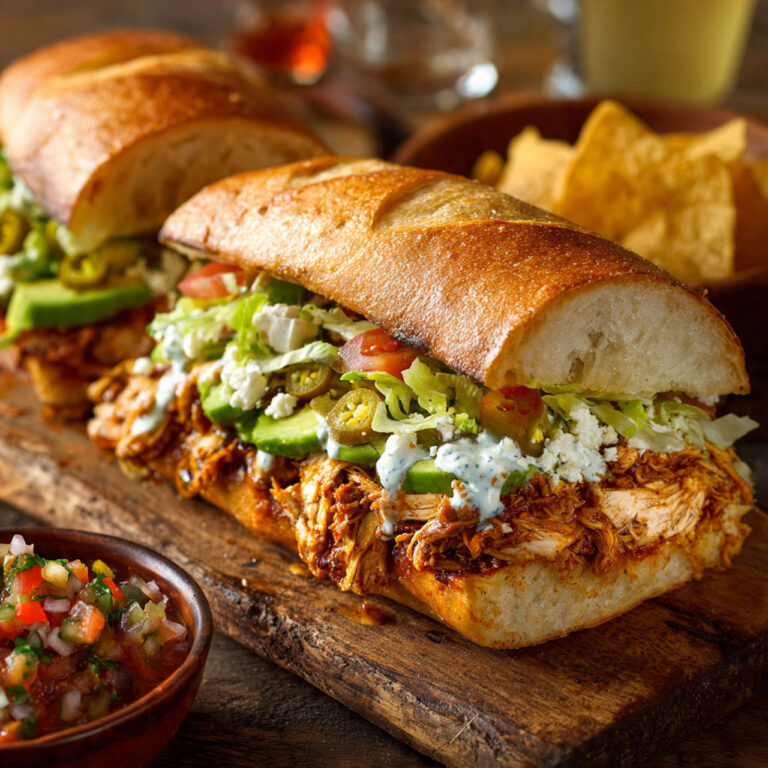 Easy Chicken Torta Sandwich Recipe