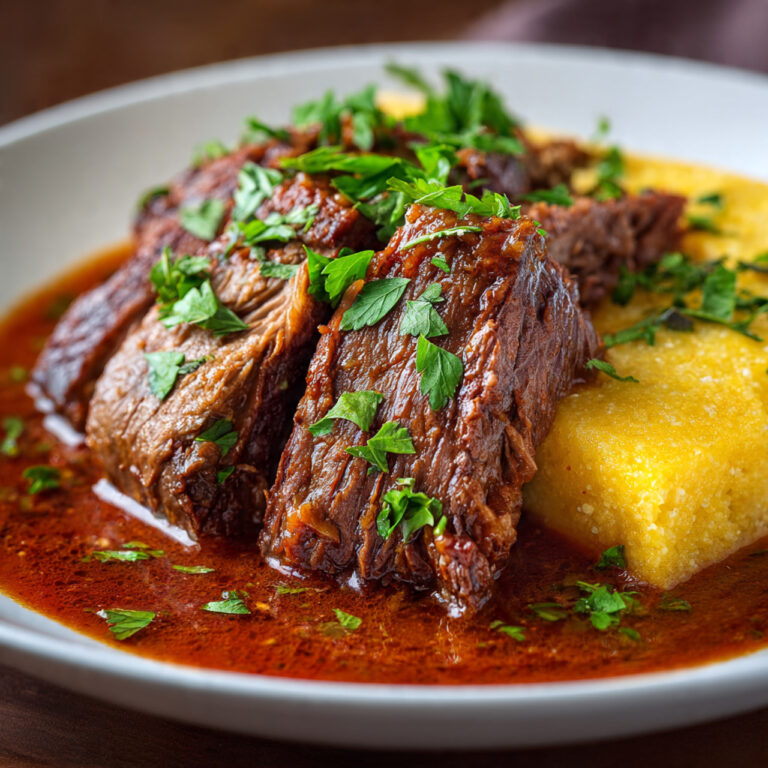 Italian Pot Roast with Stracotto Sauce – Tender, Slow-Cooked Perfection