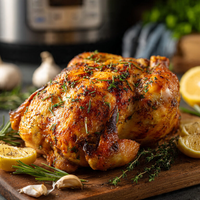 Instant Pot Whole Chicken Recipe – Juicy, Easy & Time-Saving