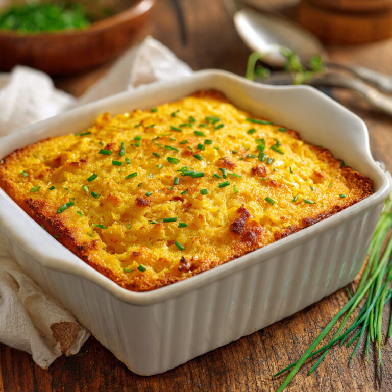 Easy 5-Ingredient Jiffy Corn Casserole