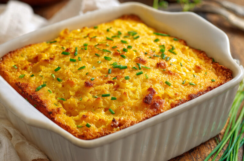 Easy 5-Ingredient Jiffy Corn Casserole