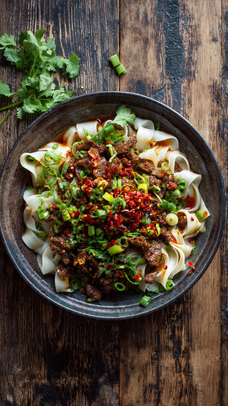 Spicy Cumin Lamb Noodles Recipe