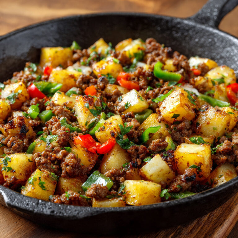 Ground Beef and Potatoes Recipe – Easy, Hearty & Budget-Friendly