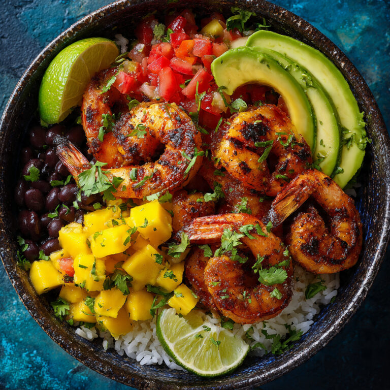 Jamaican Jerk Shrimp Bowls – Spicy Caribbean Flavors in a Bowl