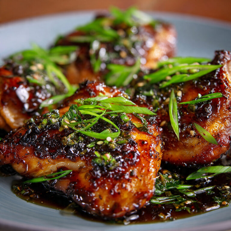 Sweet Sticky Glazed Chicken Recipe – Juicy Chicken with Sticky Sauce