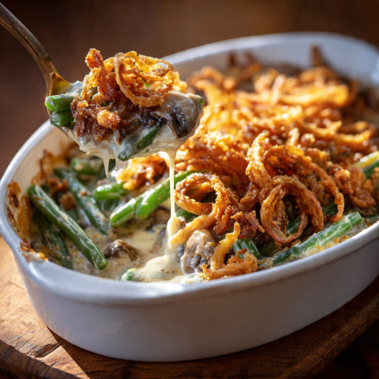 The Ultimate Classic Green Bean Casserole