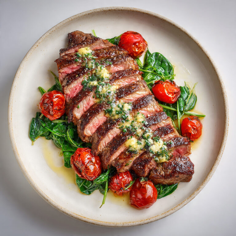 Tuscan Garlic Butter Steak – Juicy, Creamy & Full of Flavor