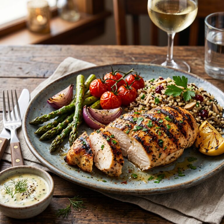 Best Grilled Chicken Breast – Tender & Juicy