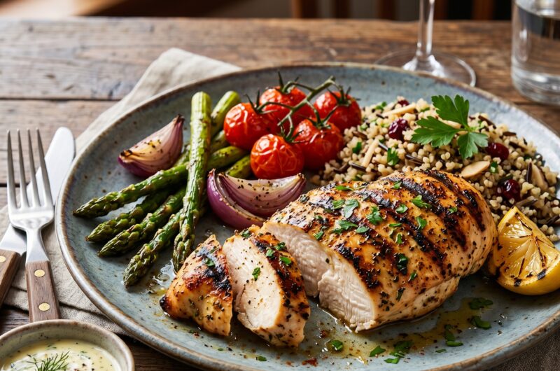 Best Grilled Chicken Breast – Tender & Juicy