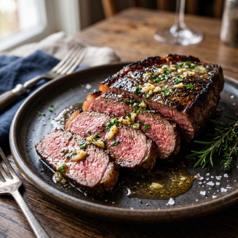 Garlic Butter Brazilian Steak