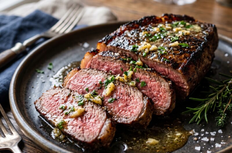 Garlic Butter Brazilian Steak