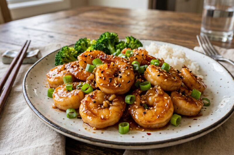 Honey Garlic Shrimp