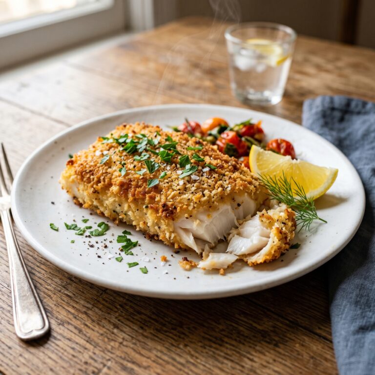 Easy Air Fryer Parmesan Cod Recipe