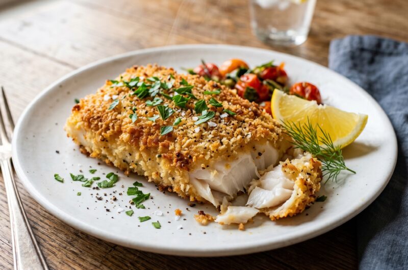 Easy Air Fryer Parmesan Cod Recipe
