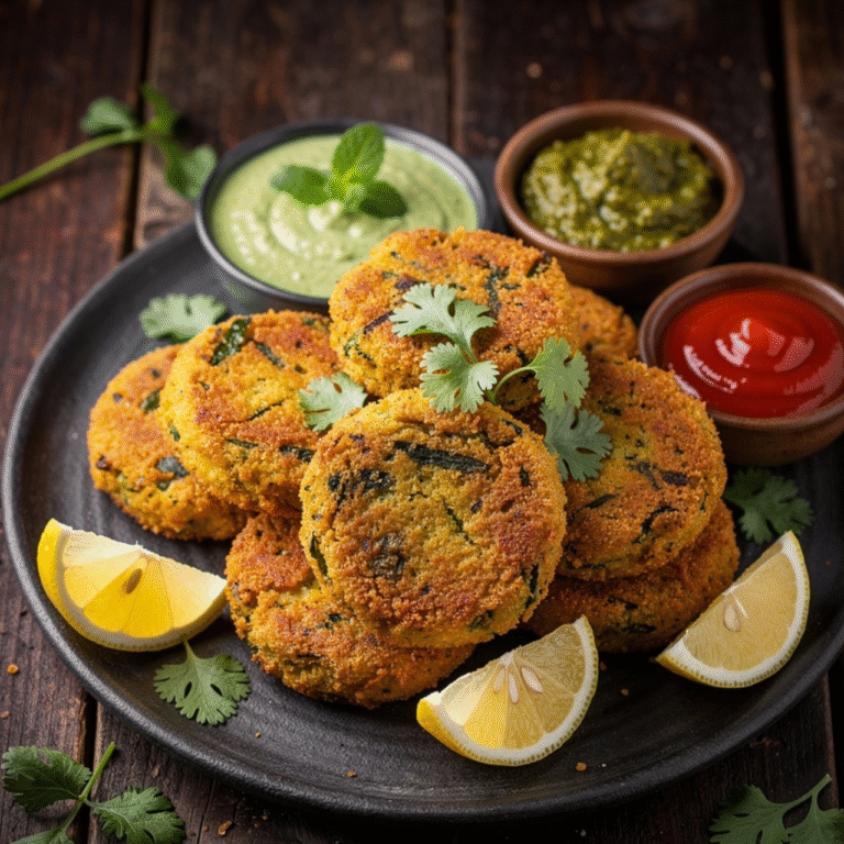 Crispy Indian Veg Cutlet Recipe