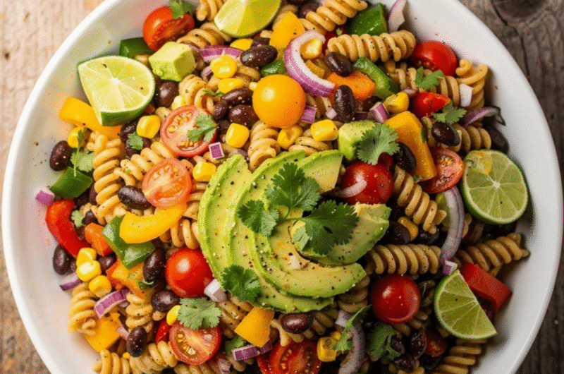 Cowboy Caviar Pasta Salad