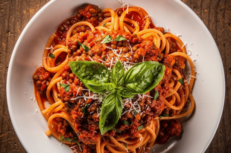 Lentil Bolognese