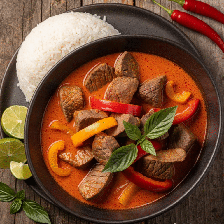 Thai Red Beef Curry