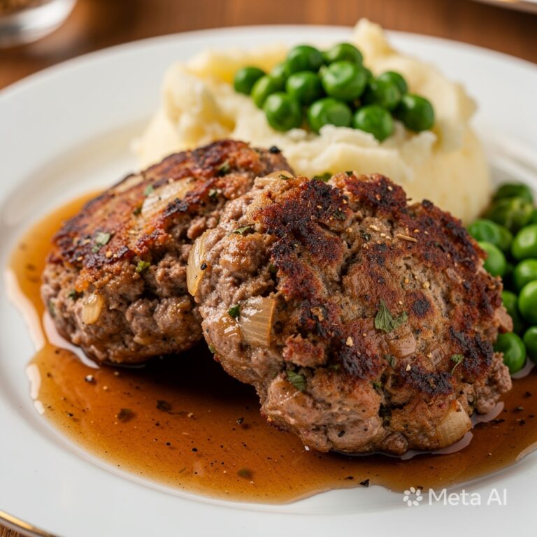 Beef Rissoles – Juicy & Classic Comfort Food