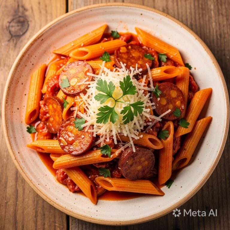Best Chorizo Pasta – Rich & Flavorful