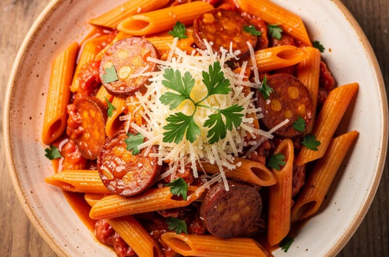 Best Chorizo Pasta – Rich & Flavorful