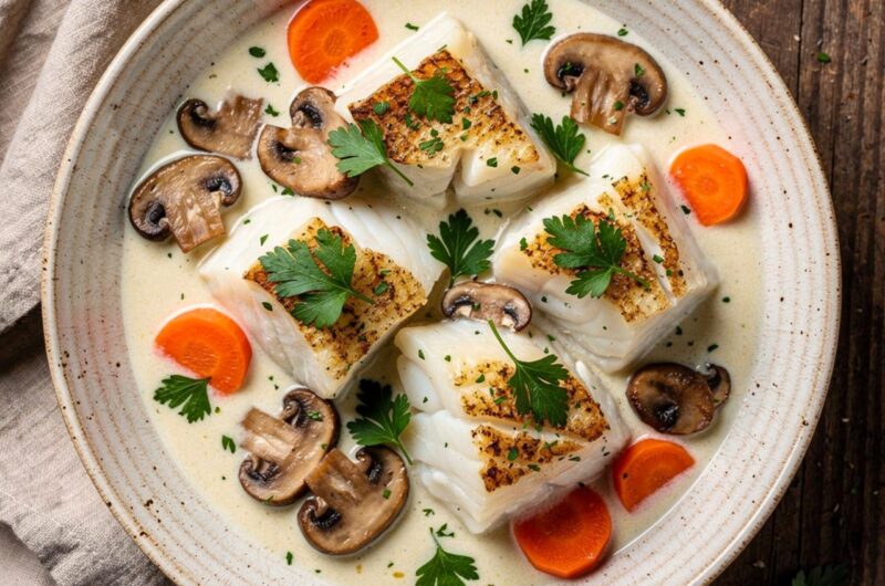Classic Cod Blanquette – Creamy French Comfort Food