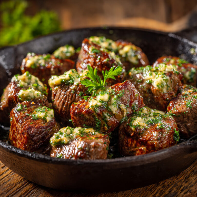 Garlic Butter Steak Bites Dinner – Quick, Juicy & Irresistible