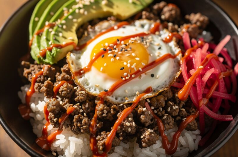 Ground Beef Rice Bowl – Easy & Flavorful Dinner