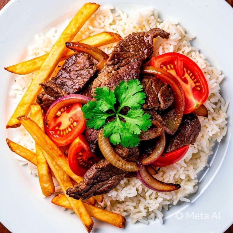 Lomo Saltado – Authentic Peruvian Beef Stir Fry