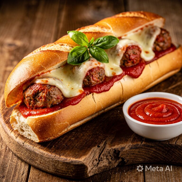 Meatball Subs – Cheesy & Classic Comfort Food