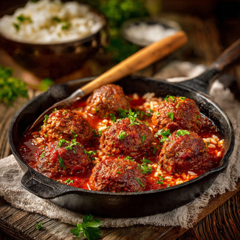 Porcupine Meatballs – Classic, Juicy & Comforting