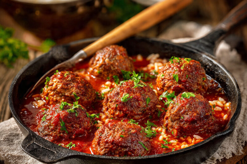Porcupine Meatballs – Classic, Juicy & Comforting