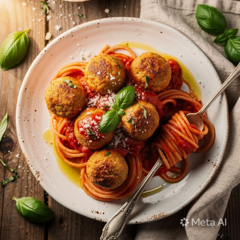 Baked Chicken Meatballs – Juicy & Healthy Dinner