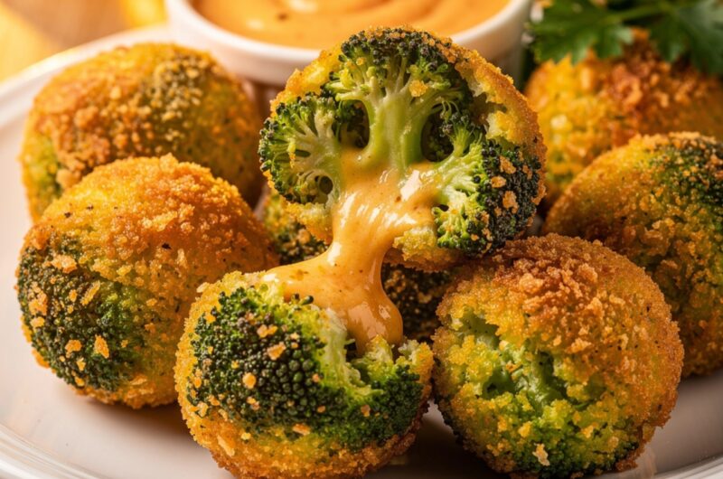 Baked Broccoli Cheese Balls – Crispy & Cheesy Snack