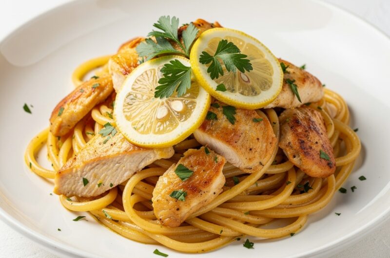 Lemon Butter Chicken Pasta – Creamy & Fresh Dinner