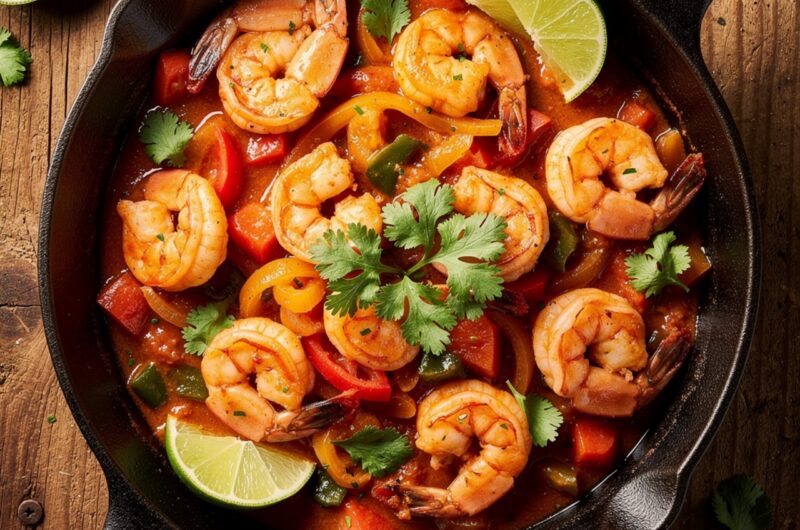 Rancheros Mexican Shrimp – Bold & Flavorful Dinner