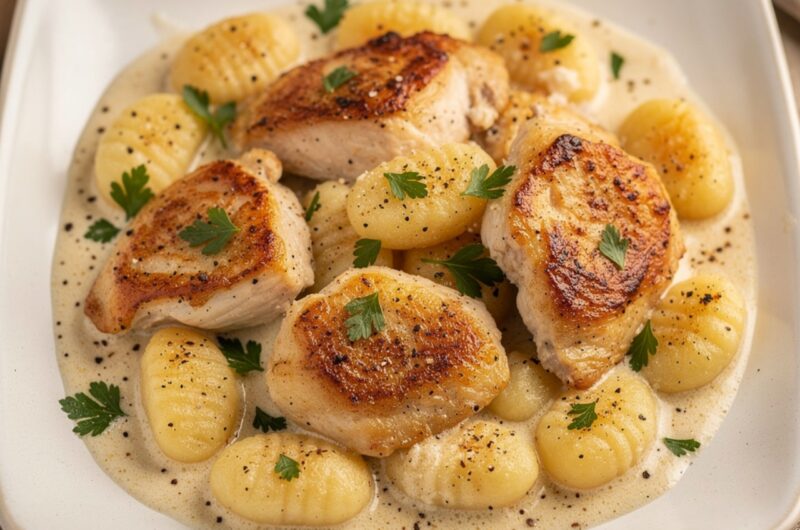 Chicken with Tender Gnocchi – Creamy Comfort Food