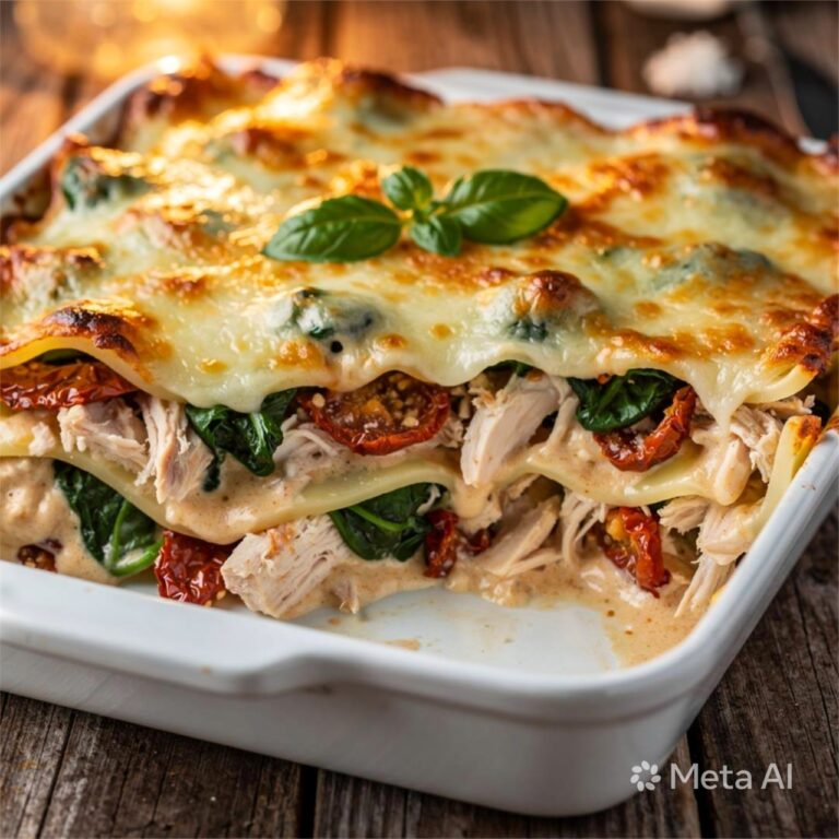 Marry Me Chicken Lasagna – Creamy & Irresistible