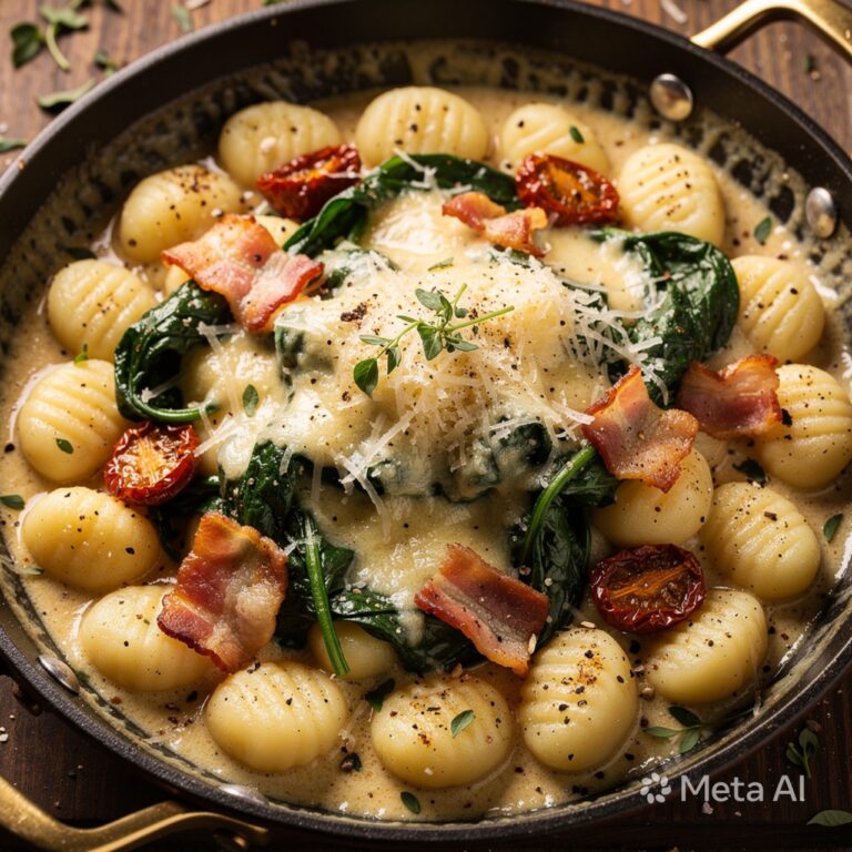 Millionaire Gnocchi – Creamy Rich & Luxurious Pasta