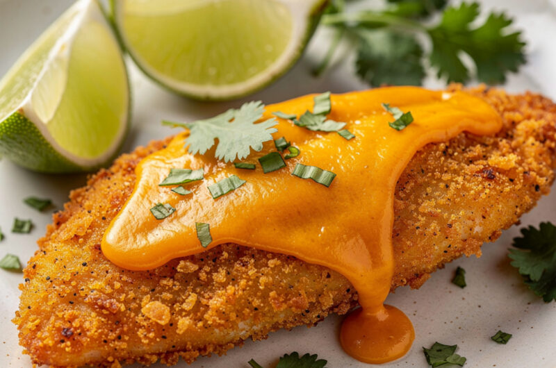 Cheesy Taco Breaded Basa Fillet – Crispy & Flavorful