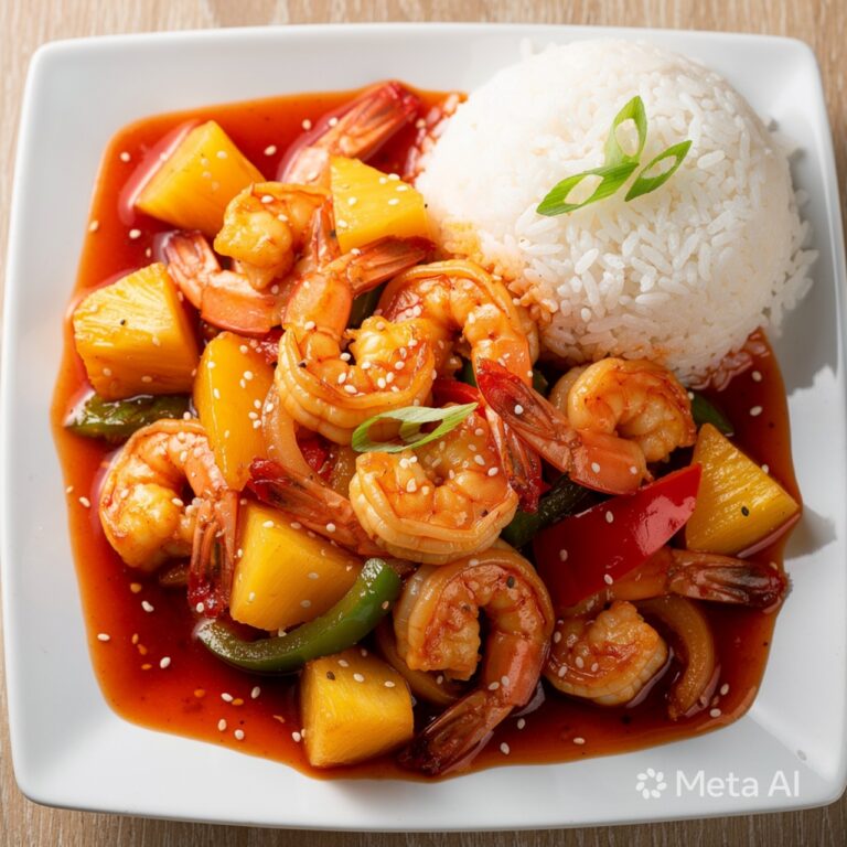Easy Sweet and Sour Shrimp Recipe