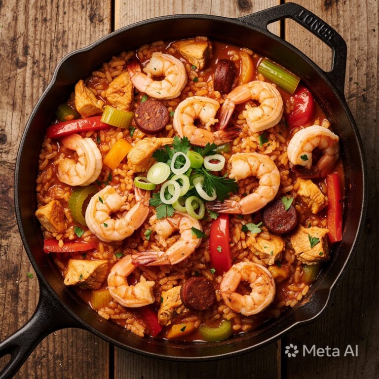 Homemade Jambalaya – Bold & Flavorful Comfort Food