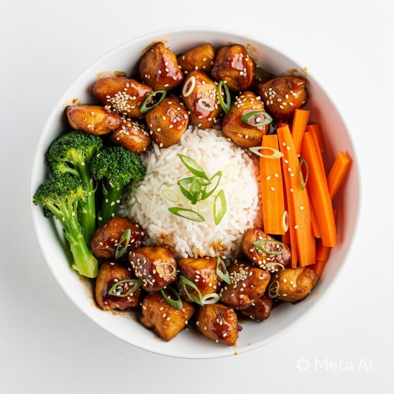Sesame Chicken Bowls – Sweet & Savory Dinner