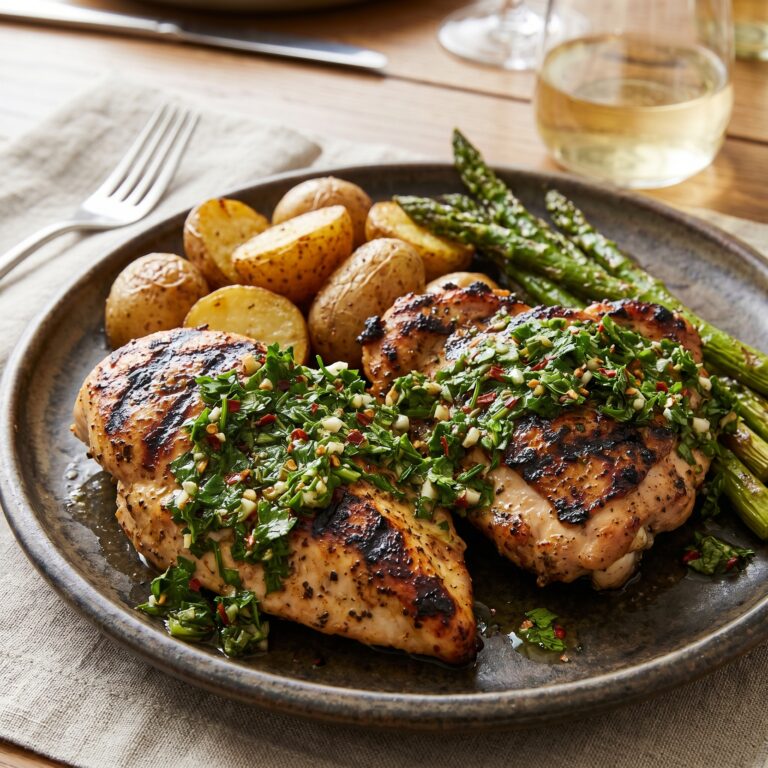 Herb-Infused Chimichurri Chicken