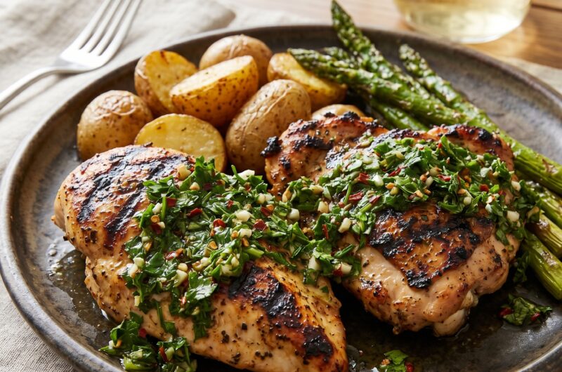 Herb-Infused Chimichurri Chicken