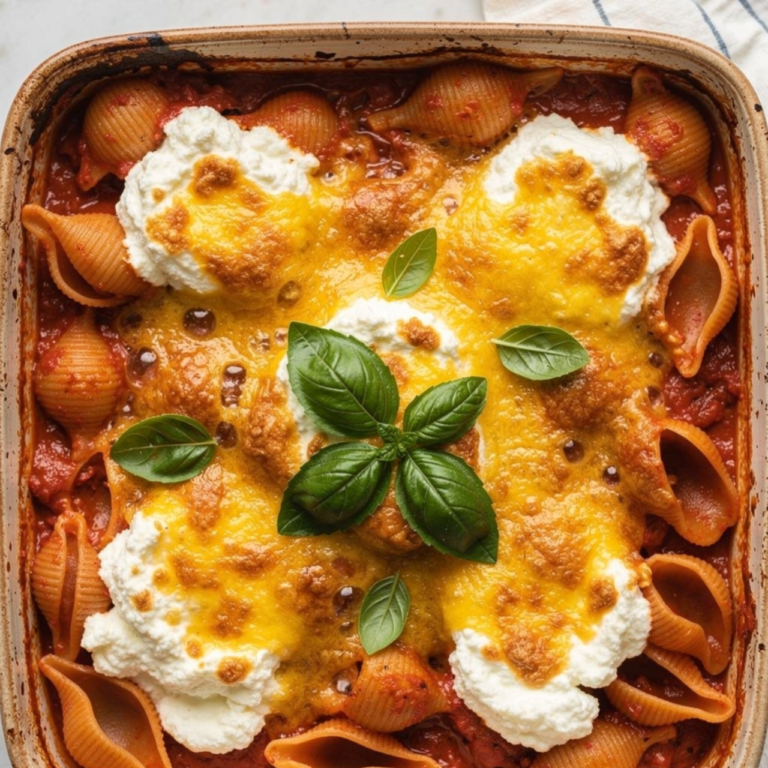 Baked Tomato Ricotta Pasta