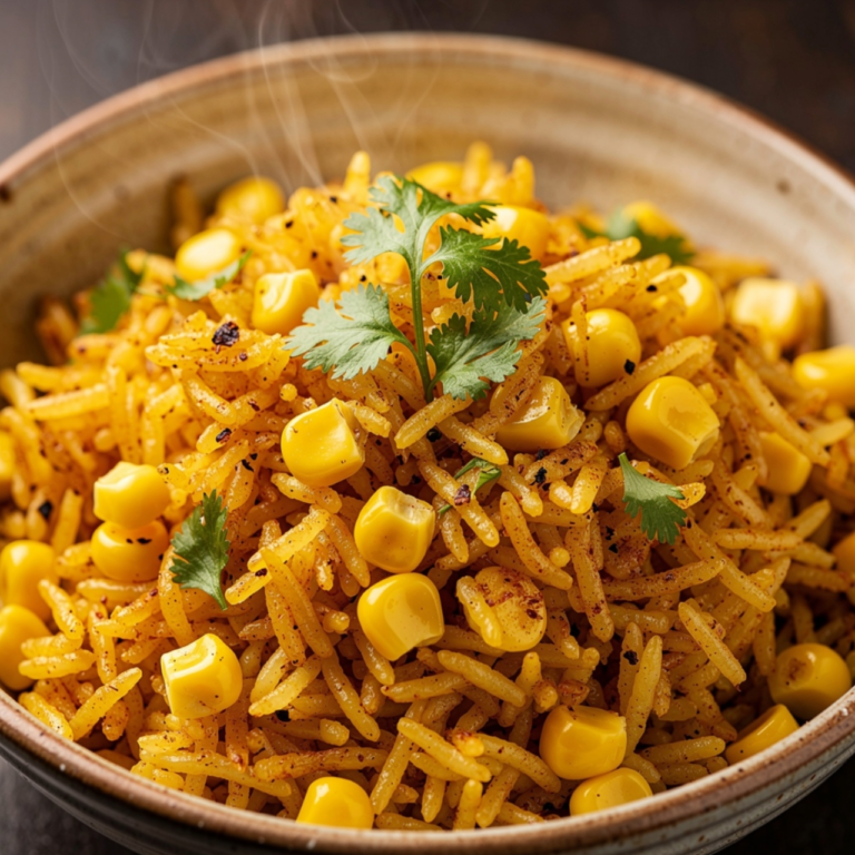 Sweetcorn Pilau Rice