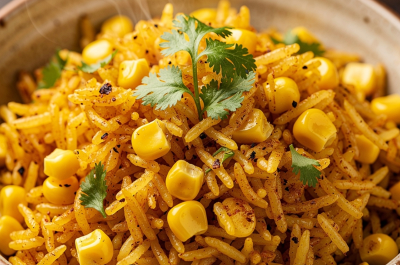 Sweetcorn Pilau Rice