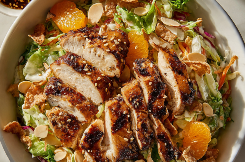 Packed Sesame Chicken Salad