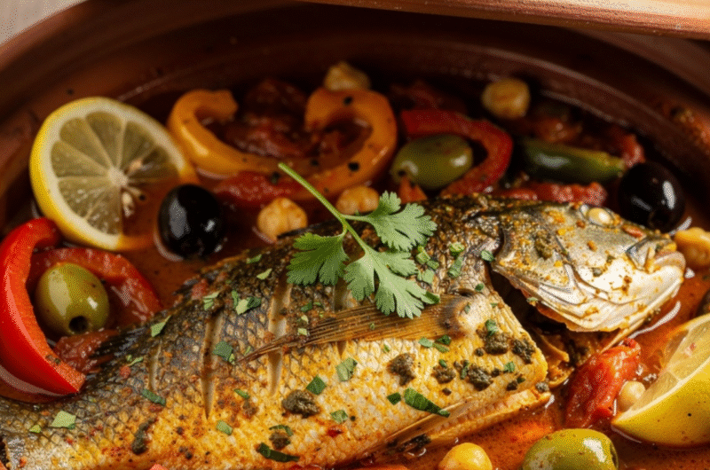 Moroccan Fish in Rich Sauce